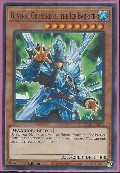 SDFC-EN018 General Grunard of the Ice Barrier – Common