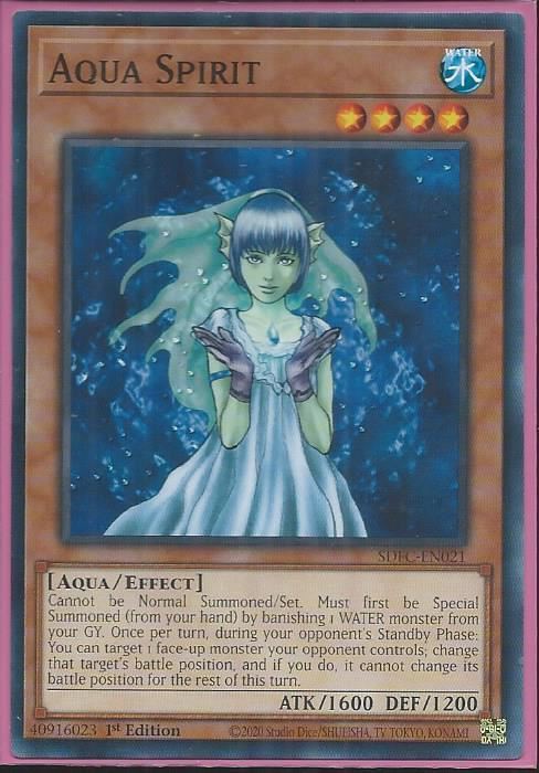 SDFC-EN021 Aqua Spirit – Common