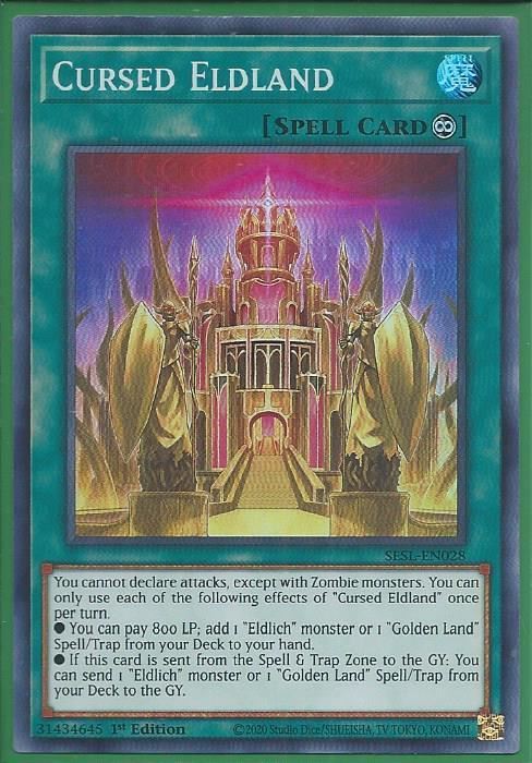 tvni SESL-EN028 Cursed Eldland – Super Rare (USA)