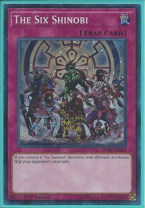 tvni SPWA-EN008 The Six Shinobi – Super Rare