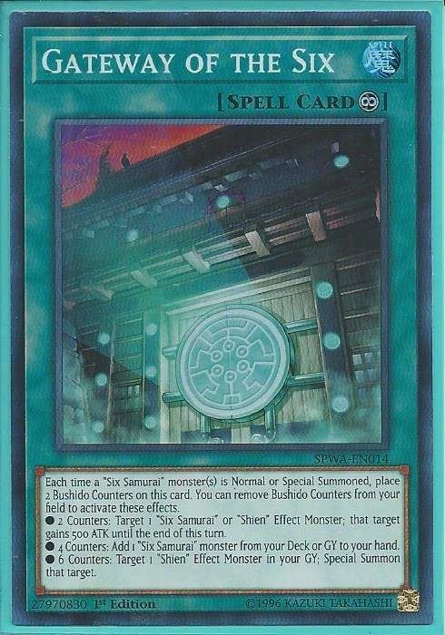 tvni SPWA-EN014 Gateway of the Six – Super Rare
