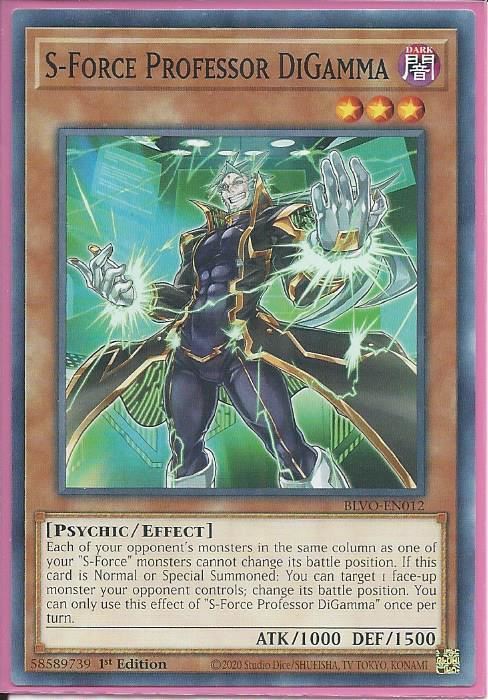 BLVO-EN012 S-Force Professor DiGamma – Common