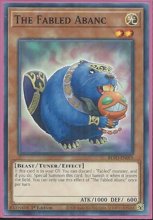 BLVO-EN019 The Fabled Abanc – Common