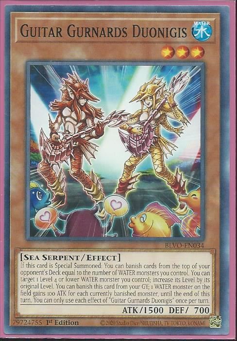 BLVO-EN034 Guitar Gurnards Duonigis – Common