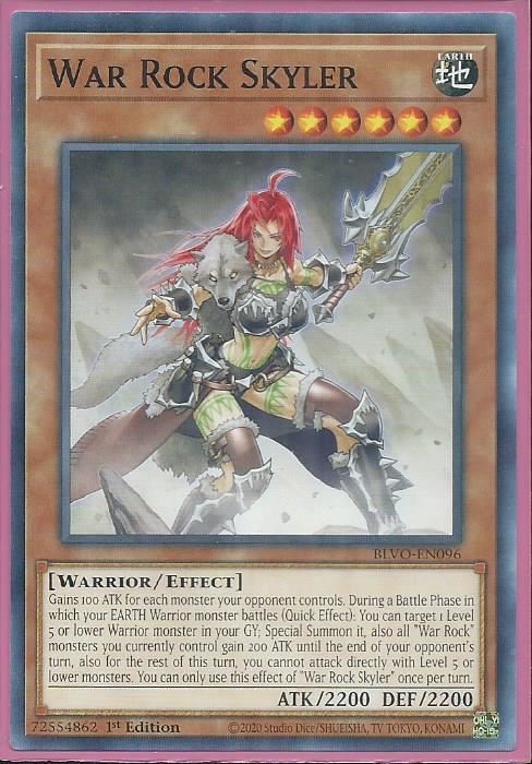 BLVO-EN096 War Rock Skyler – Common