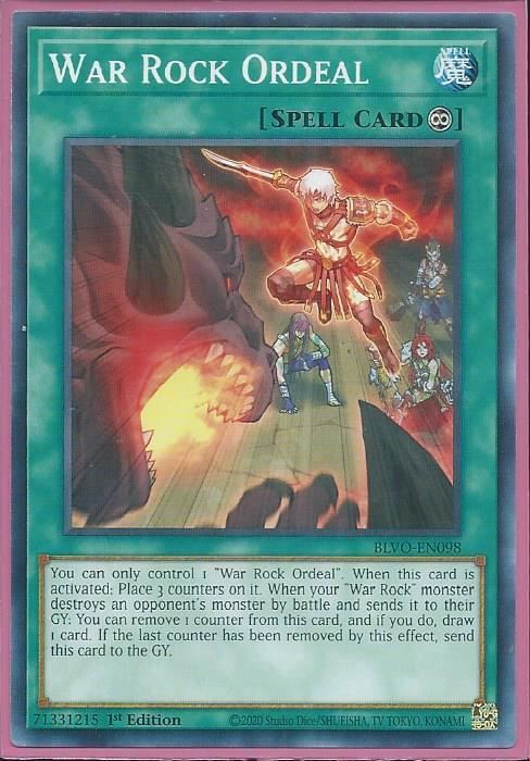 BLVO-EN098 War Rock Ordeal – Common