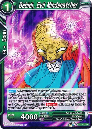 BT11-071 - Babidi, Evil Mindsnatcher - Uncommon