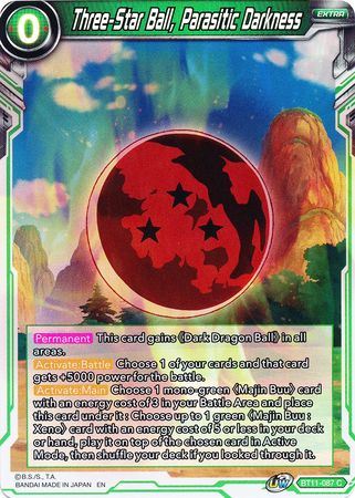 BT11-087 C - Three-Star Ball, Parasitic Darkness - Common