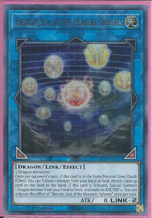 GFTP-EN053 Hieratic Seal of the Heavenly Spheres – Ultra Rare |