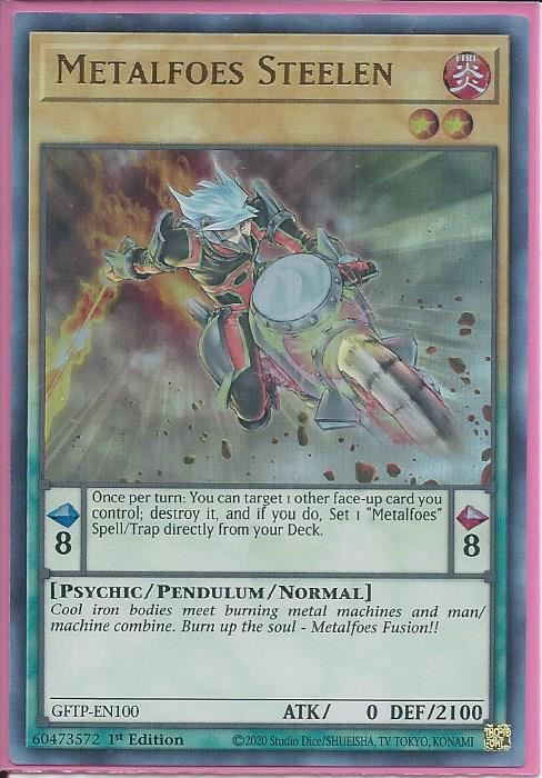 GFTP-EN100 Metalfoes Steelen – Ultra Rare