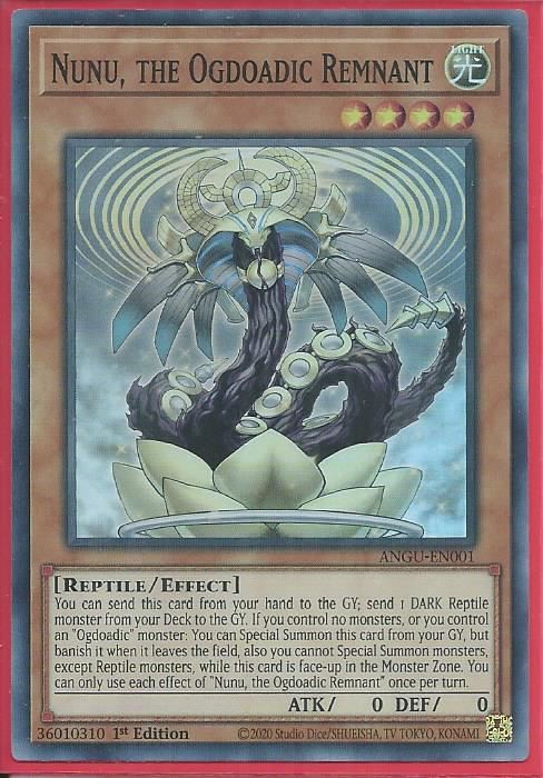 ANGU-EN001 Nunu, the Ogdoadic Remnant – Super Rare