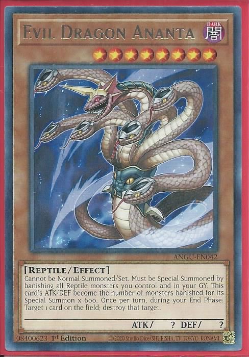 ANGU-EN042 Evil Dragon Ananta – Rare