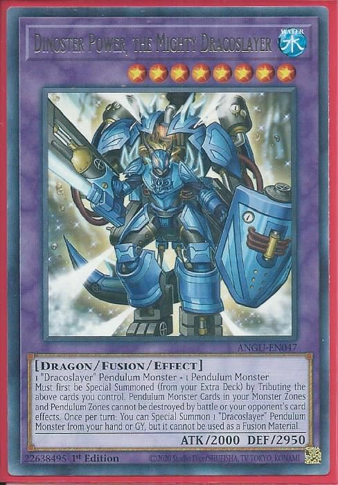 ANGU-EN047 Dinoster Power, the Mighty Dracoslayer – Rare
