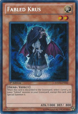 HA03-EN002 - Fabled Krus Secret Rare