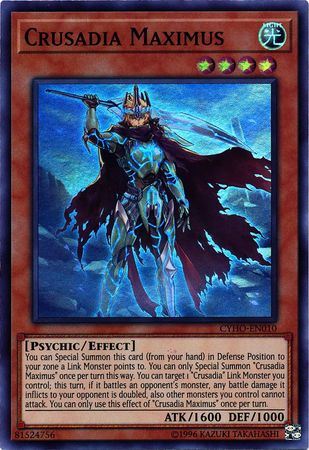 CYHO-EN010 - Crusadia Maximus - Super Rare