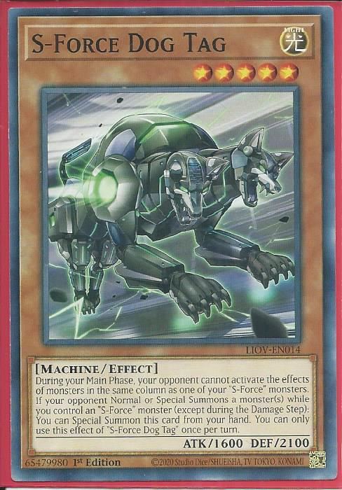 LIOV-EN014 S-Force Dog Tag – Common