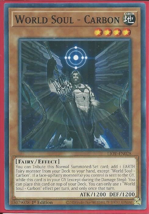 LIOV-EN028 World Soul – Carbon – Common