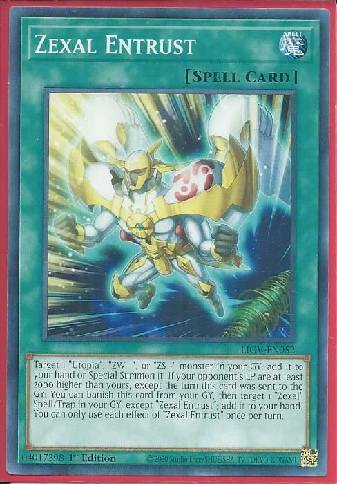 LIOV-EN052 Zexal Entrust – Common