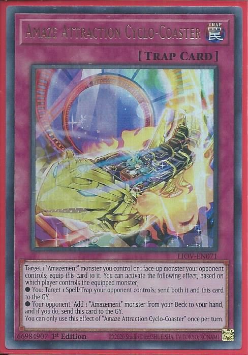 LIOV-EN071 Amaze Attraction Cyclo-Coaster – Ultra Rare