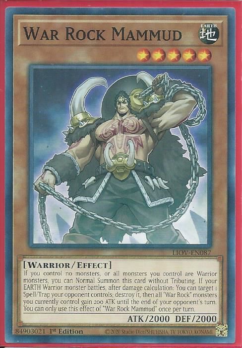 LIOV-EN087 War Rock Mammud – Common