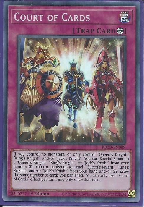 KICO-EN008 Court of Cards – Super Rare
