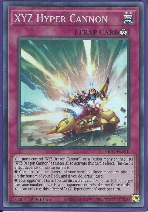 KICO-EN010 XYZ Hyper Cannon – Super Rare