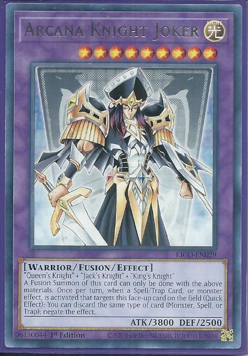 KICO-EN029 Arcana Knight Joker – Rare |
