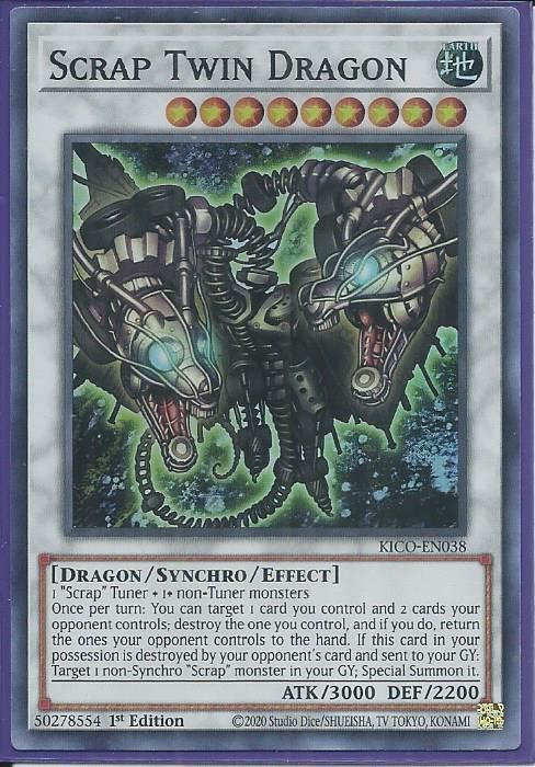 KICO-EN038 Scrap Twin Dragon – Super Rare