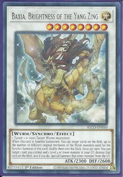 KICO-EN040 Baxia, Brightness of the Yang Zing – Rare