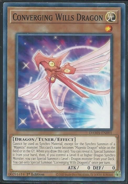DAMA-EN001 Converging Wills Dragon – Common