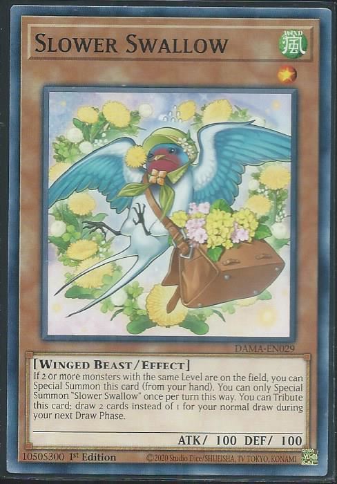 DAMA-EN029 Slower Swallow – Common