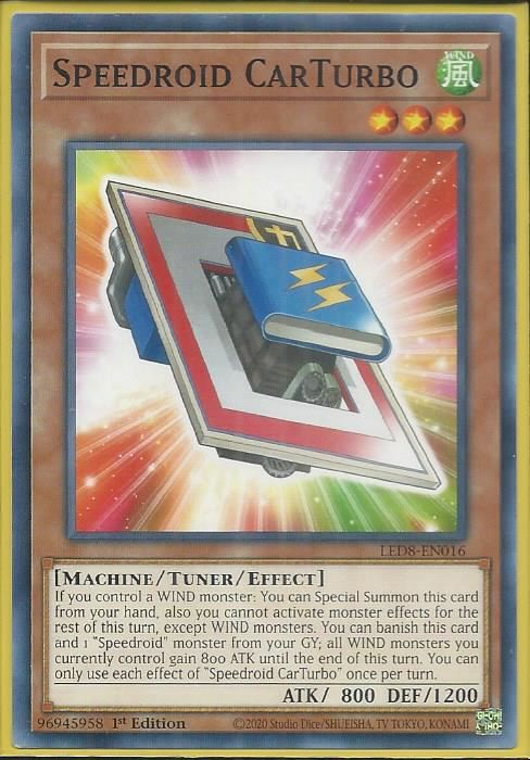 LED8-EN016 Speedroid CarTurbo – Common