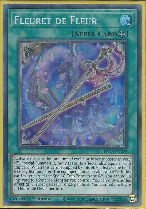 LED8-EN025 Fleuret de Fleur – Super Rare