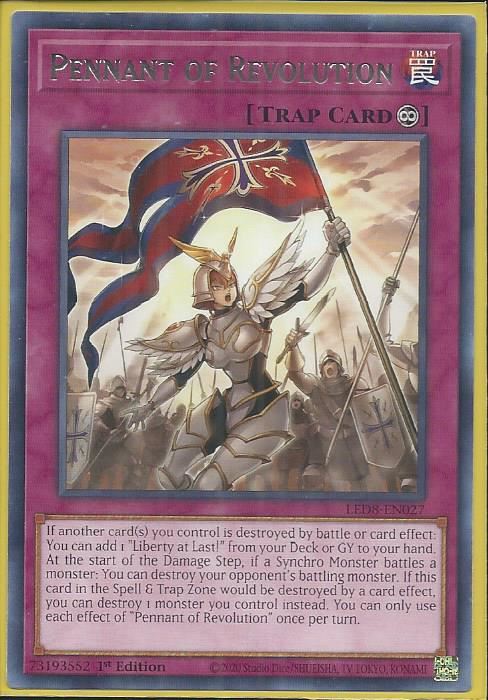 LED8-EN027 Pennant of Revolution – Rare