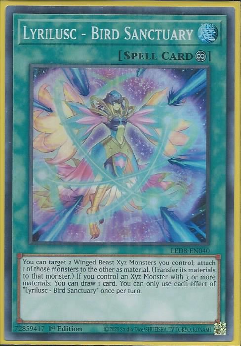 LED8-EN040 Lyrilusc – Bird Sanctuary – Super Rare