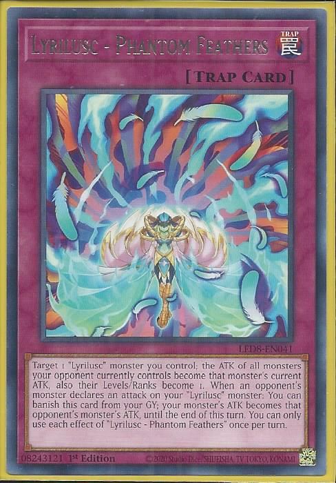 LED8-EN041 Lyrilusc – Phantom Feathers – Rare