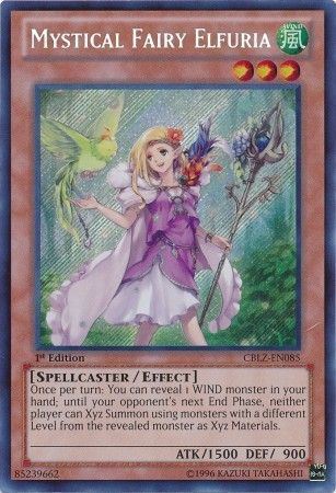kduys CBLZ-EN085 - Mystical Fairy Elfuria - Secret Rare