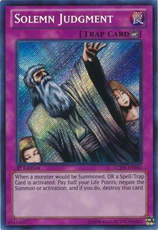 kduys LCJW-EN182 - Solemn Judgment - Secret Rare