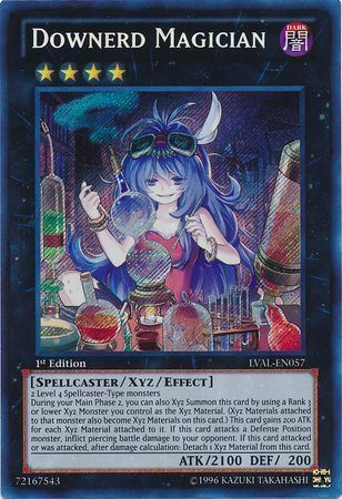 kduys LVAL-EN057 - Downerd Magician - Secret Rare