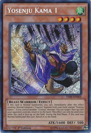 kduys THSF-EN003 - Yosenju Kama 1 - Secret Rare