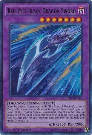 2tvni DRL3-EN066 - Red-Eyes Black Dragon Sword - Ultra Rare