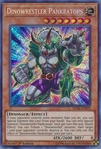 2tvni BLHR-EN070 - Dinowrestler Pankratops - Secret Rare