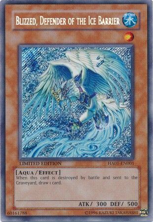 kduys HA01-EN001 - Blizzed, Defender of the Ice Barrier - Secret Rare