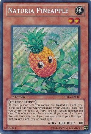 kduys DREV-EN082 - Naturia Pineapple - Secret Rare