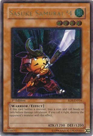 kduys Sasuke Samurai #4 - RDS-EN016 - Ultimate Rare