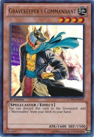 2tvni LCYW-EN191 - Gravekeeper's Commandant - Ultra Rare