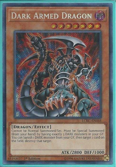 2tvni LCKC-EN068 Dark Armed Dragon – Secret Rare