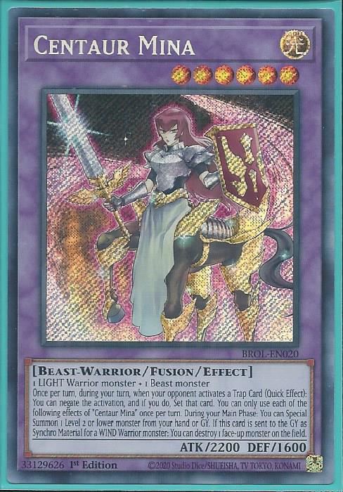 BROL-EN020 Centaur Mina – Secret Rare