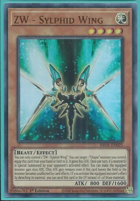 BROL-EN025 ZW – Sylphid Wing – Ultra Rare