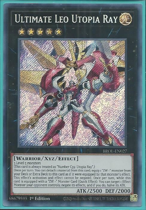 BROL-EN027 Ultimate Leo Utopia Ray – Secret Rare|